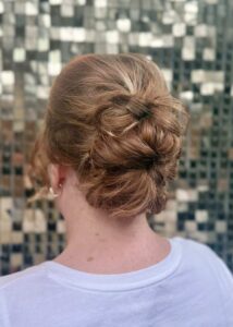 Bridal hair by Taylor Smith, Nashville hairstylist.